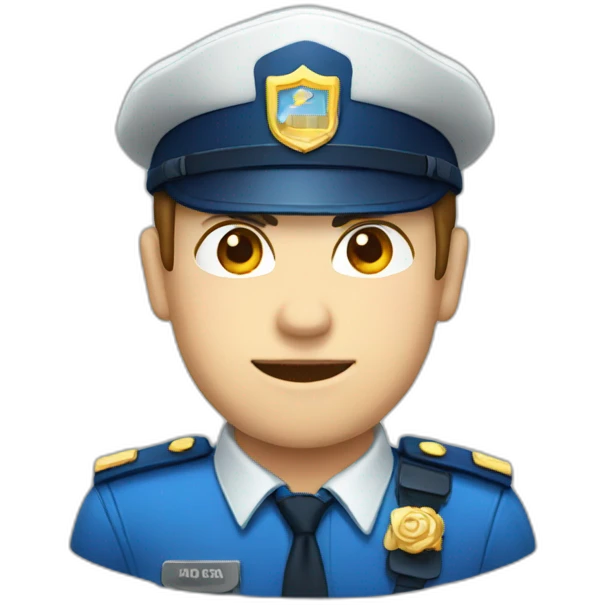 Badge bleu instagram emoji