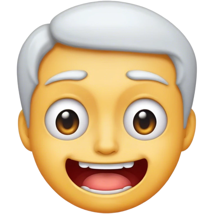 Mewing emoji