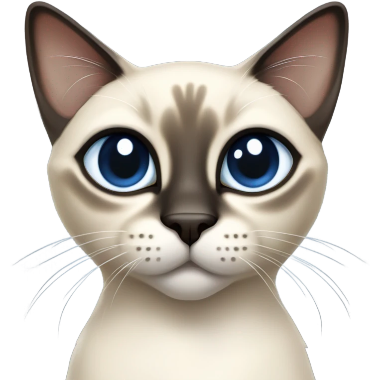 Siamese cat emoji