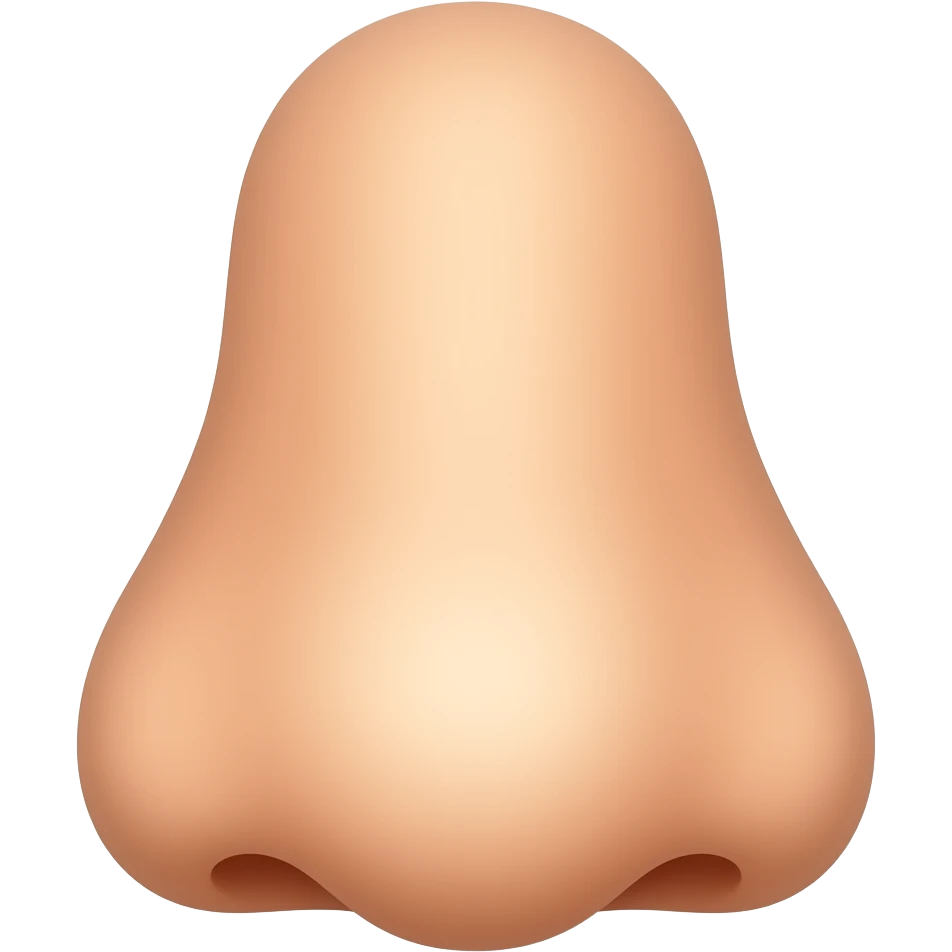 A small nose emoji