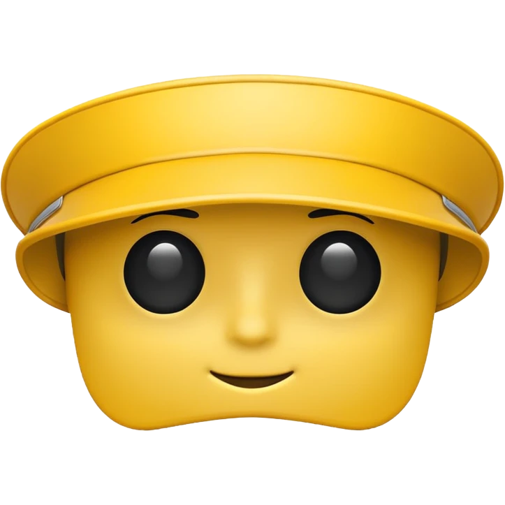 Sun Visor,yellow emoji