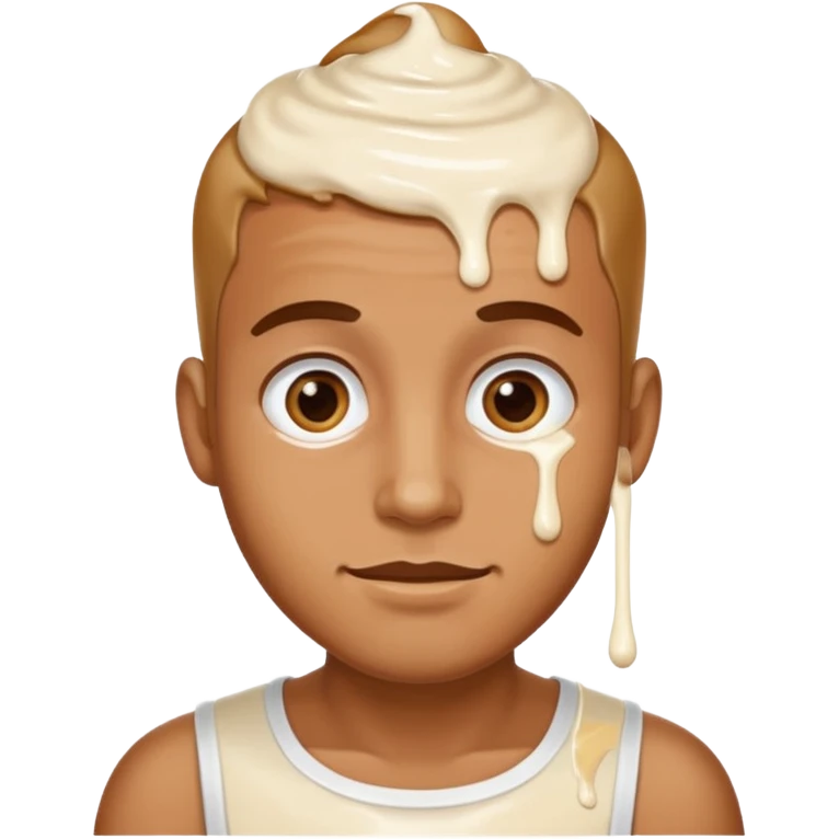 bengali man called ibrahim covered in milk emoji
