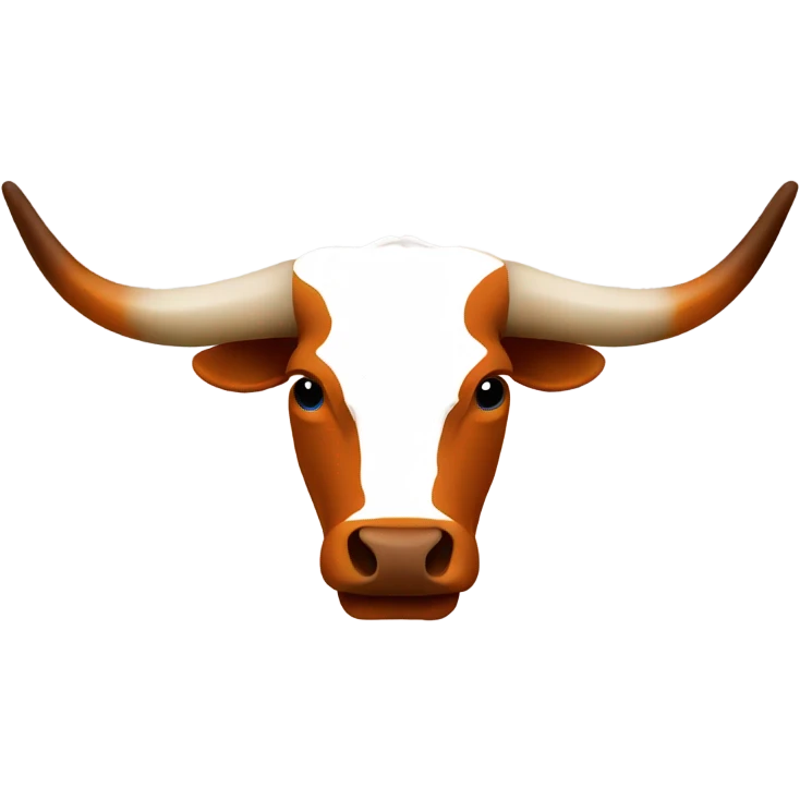 Texas Longhorn Bevo logo emoji