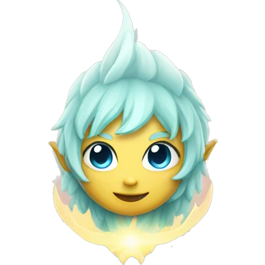 glowing faries emoji