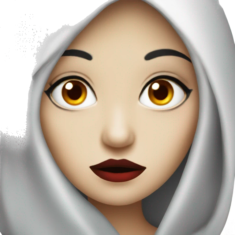 Pretty vampire woman emoji