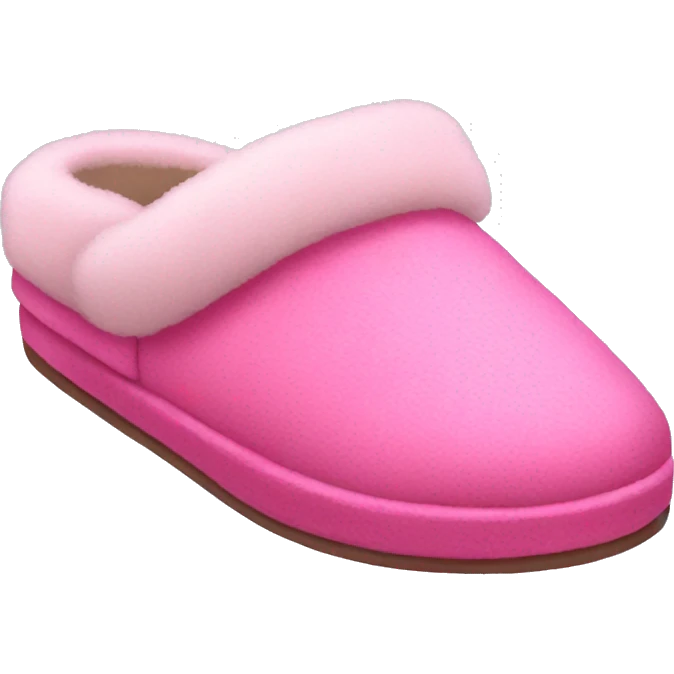 Slippers that are pink emoji