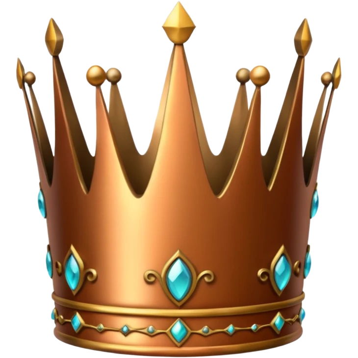 bronze crown emoji