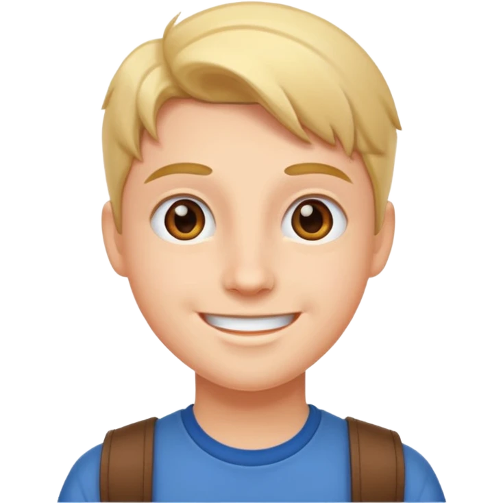 estudiante feliz  emoji