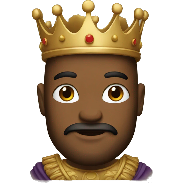 a king emoji