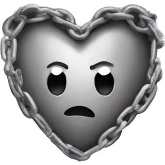 heart in chains emoji