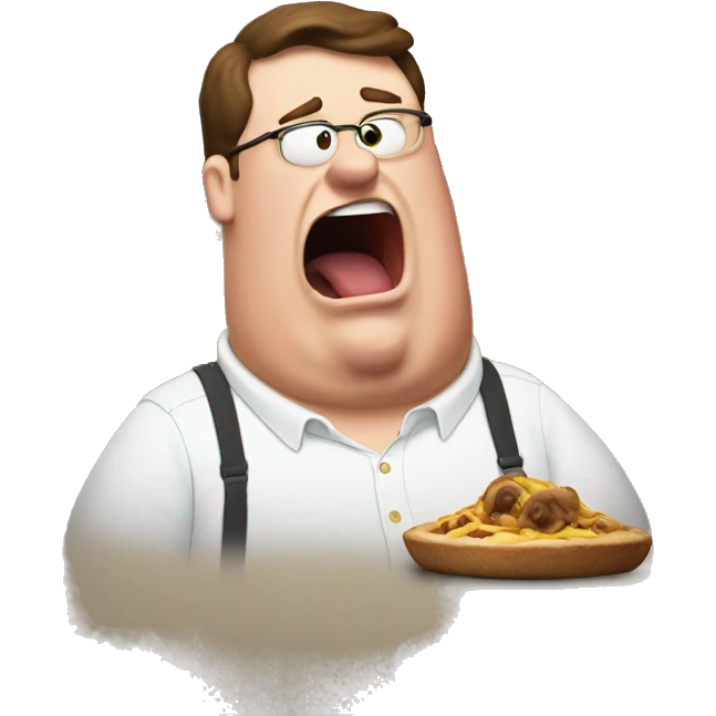 peter griffin eating emoji