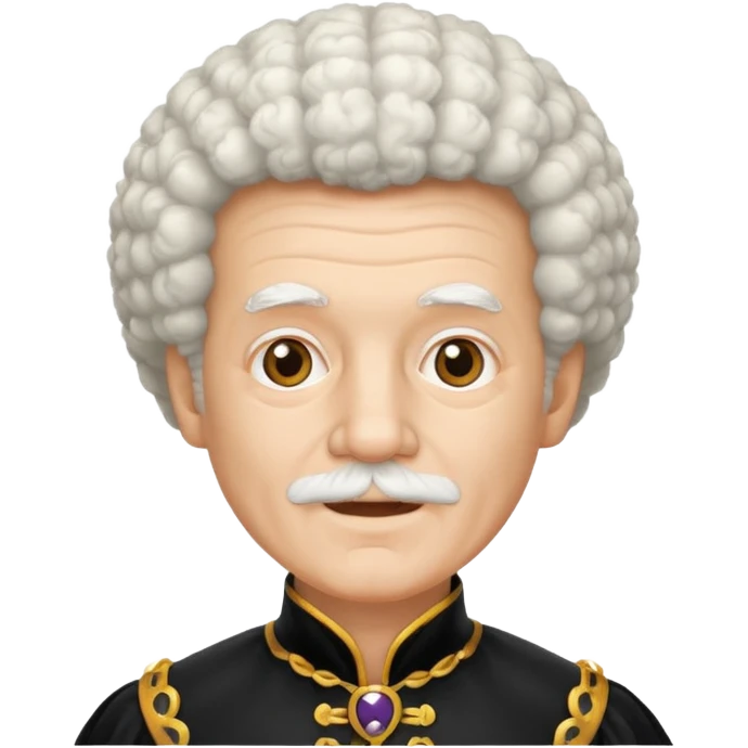 afro halloween white grandpa emoji