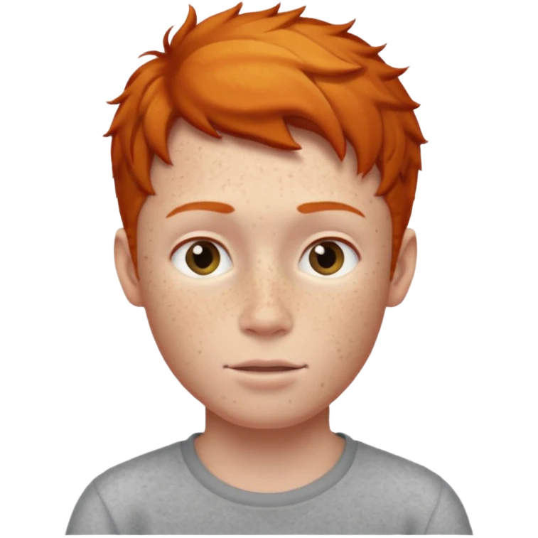 Ginger boy emoji