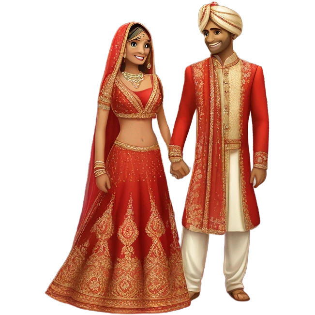 Indian wedding emoji