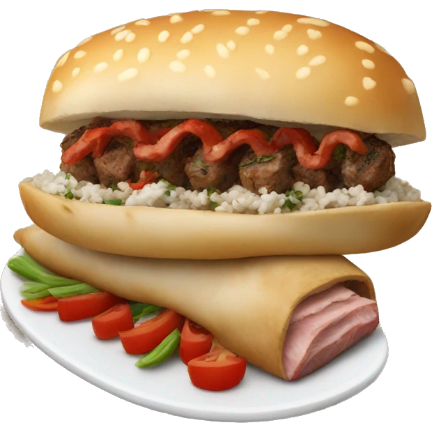 Georgian kebab emoji
