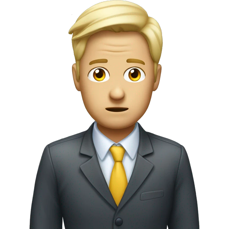 Manager sweating during ISO vetting  emoji