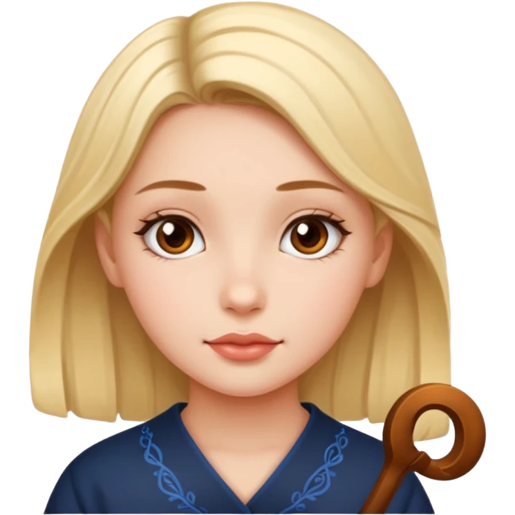 girl with Calligraphy emoji