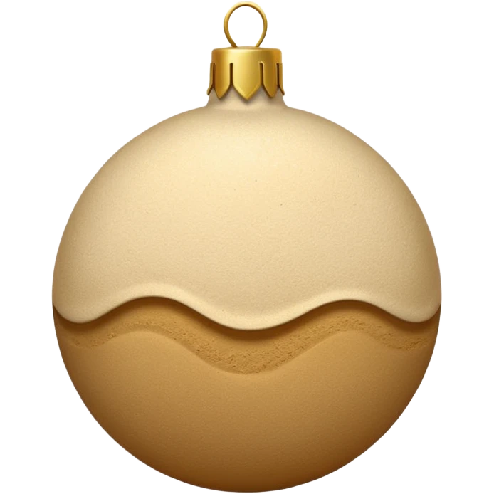 make a sand christmas emoji, more like natural sand emoji