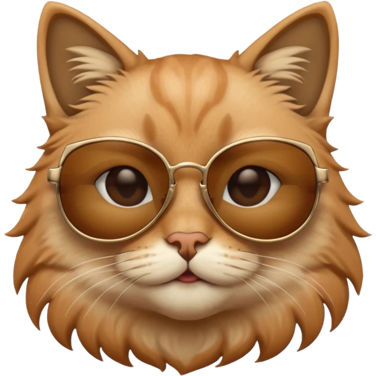 Cat wearing sunglasses emoji