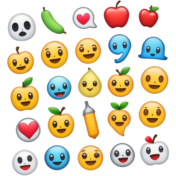 Stickers de iPhone emoji