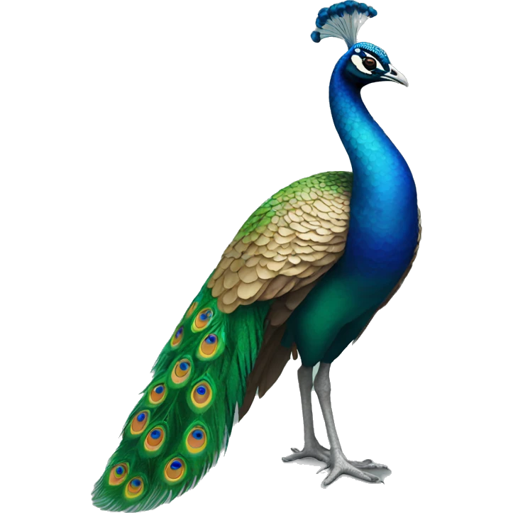 peacock  emoji