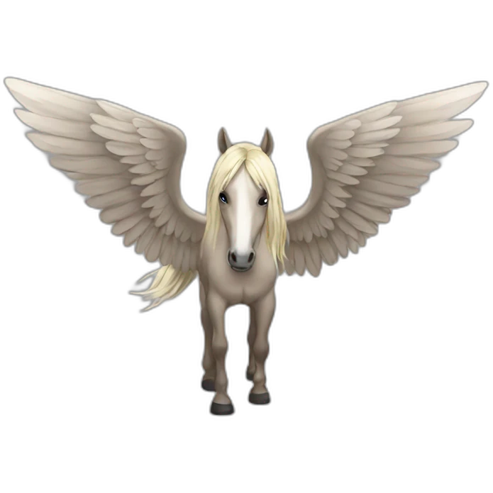 horse wings emoji