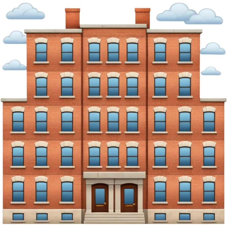 A apartment building emoji