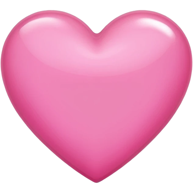 a pink heart with nail varnish emoji
