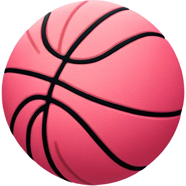 Basketball pink emoji