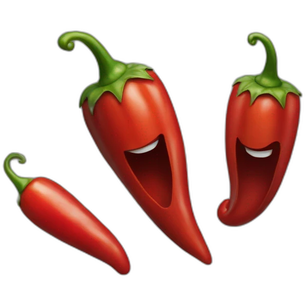 Red hot chilli peppers emoji