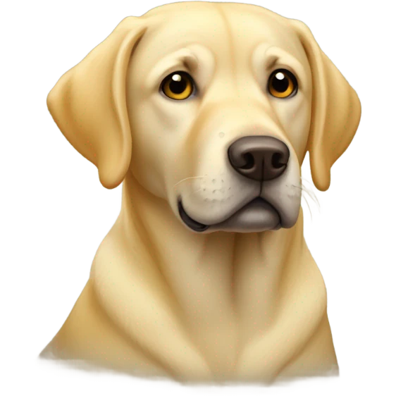 Arson dog yellow lab  emoji