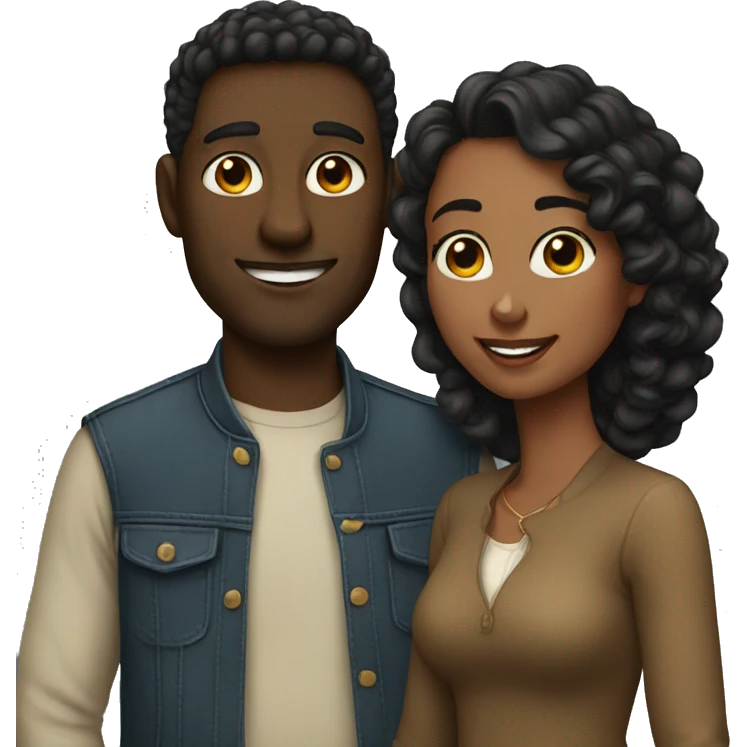 Lovely couple  emoji