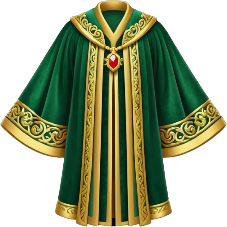 dark green Royal Robes emoji