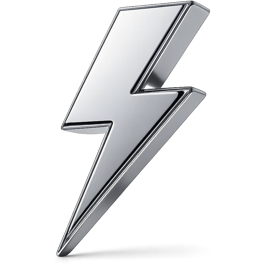 lightning bolt emoji