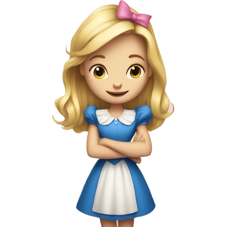 Alice in Wonderland emoji