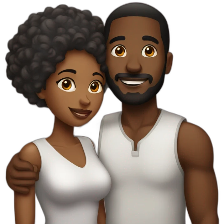 Black love  emoji