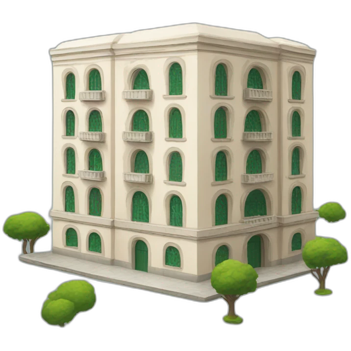 Algeria most popular building emoji