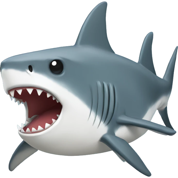 waterpolo shark emoji