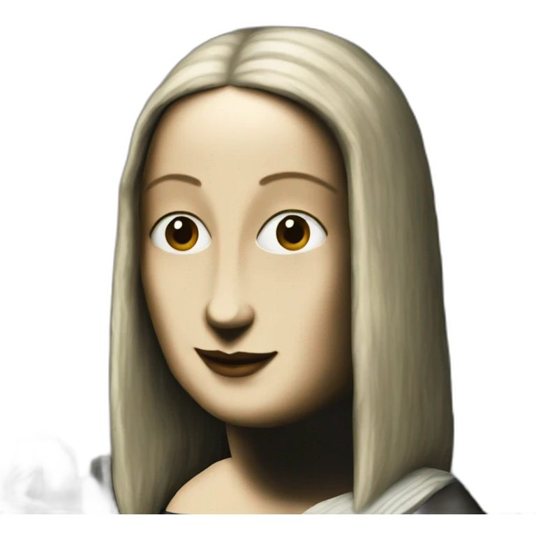 Mona lisa emoji