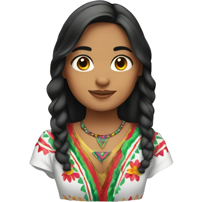 Mexican girl  emoji