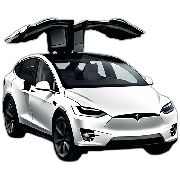 Tesla Model X emoji
