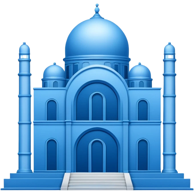 detailed blue project drawing emoji