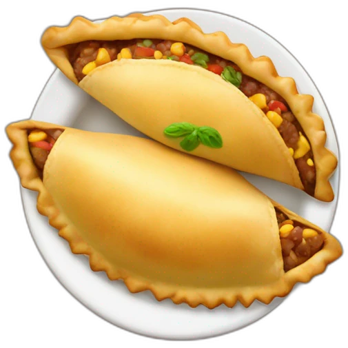 empanada boliviana feliz emoji