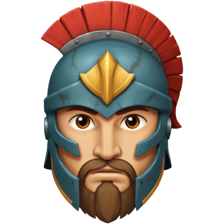 Spartan HOPLITE  face emoji