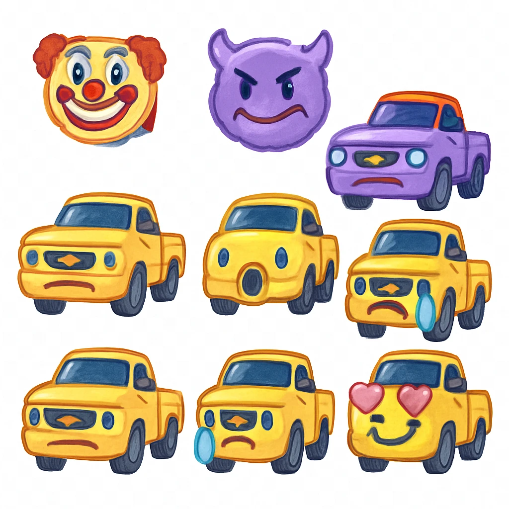 chevy truck emoji