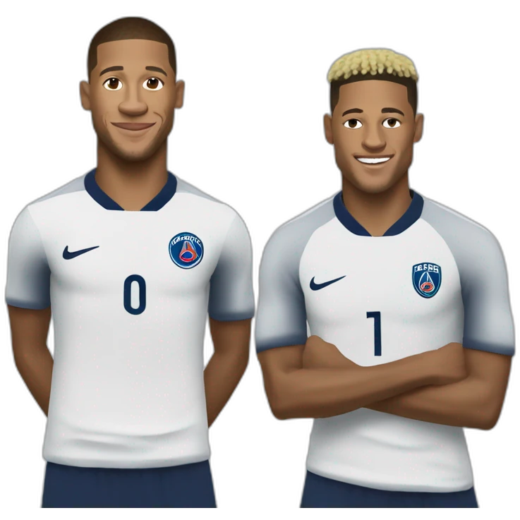 Mbappé avec neymar emoji