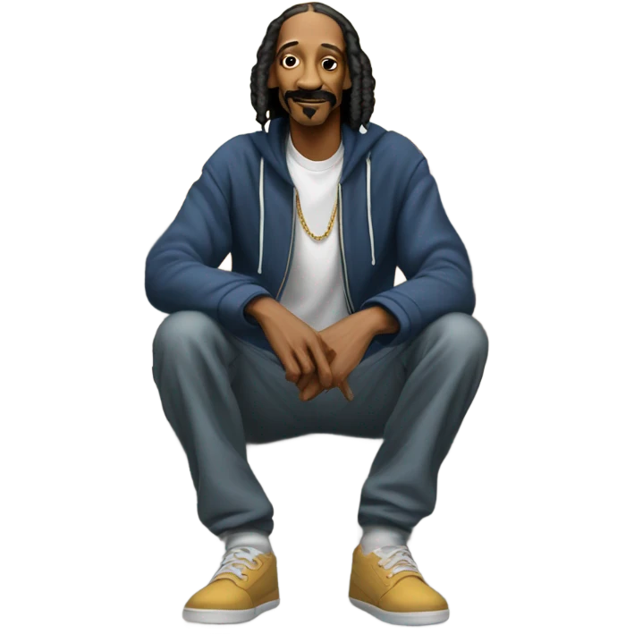 Snoop on a stoop emoji