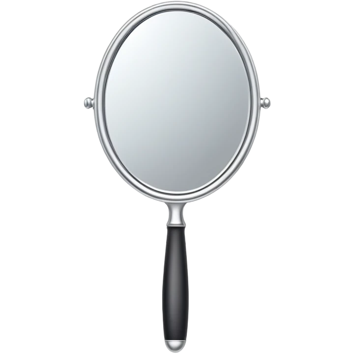 a handheld mirror emoji