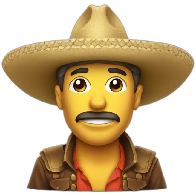 crypto amigo with sombrero hat emoji