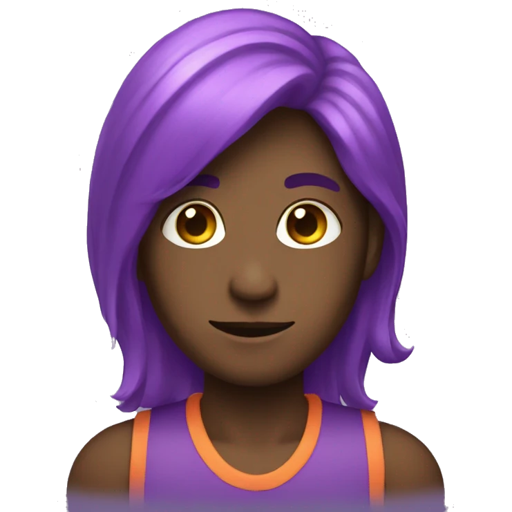 purple rainbow emoji
